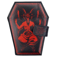 Load image into Gallery viewer, Baphomet Coffin Wallet
