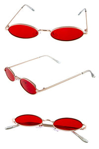 Y2K Tiny Oval Sunglasses