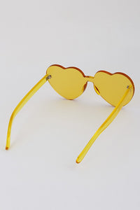 Frameless Heart Sunglasses