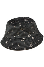 Load image into Gallery viewer, Zodi Velveteen Celestial Bucket Hat
