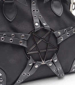 Pentagram Harness Kisslock Bow Purse