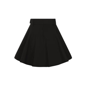 Adore Black Skater Skirt