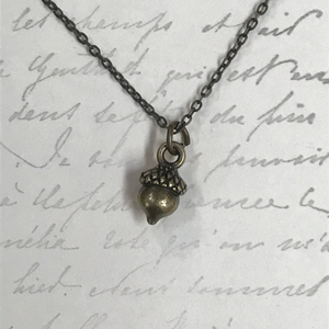 Acorn Charm Necklace