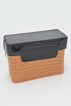 Load image into Gallery viewer, Straw Camera Basket Purse- More Colors Available!

