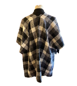 Gingham Print Oversized Cardigan- More Colors Available!