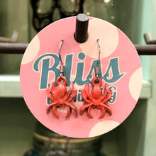 Load image into Gallery viewer, Bitsy Spider Charm Earrings
