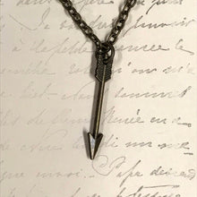 Load image into Gallery viewer, Arrow Charm Necklace
