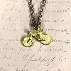 Bicycle Charm Necklace