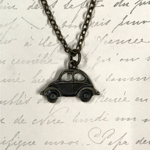 Bug Car Charm Necklace