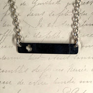 Cactus Bar Charm Necklace