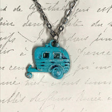 Load image into Gallery viewer, Camper Trailer Charm Necklace
