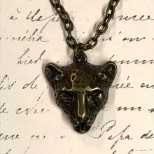 Load image into Gallery viewer, Jaguar Face Charm Necklace
