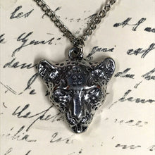 Load image into Gallery viewer, Jaguar Face Charm Necklace
