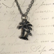 Load image into Gallery viewer, Palm Trees Charm Necklace
