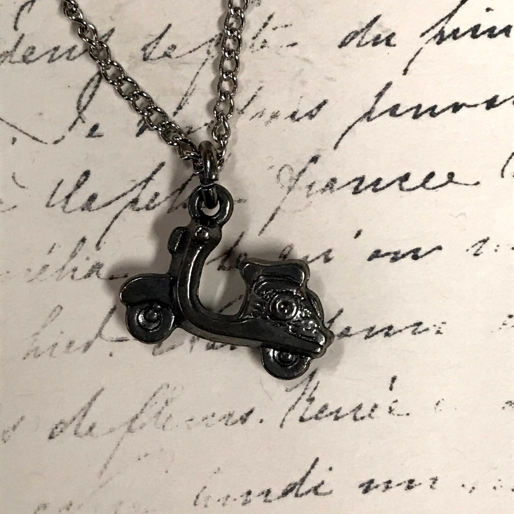 Scooter Charm Necklace