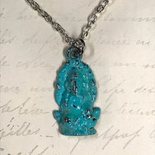 Load image into Gallery viewer, Seated Ganesh Charm Necklace
