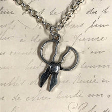 Load image into Gallery viewer, Squatty Scissors Charm Necklace
