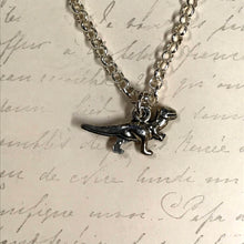 Load image into Gallery viewer, T-Rex Dinosaur Charm Necklace
