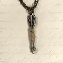 Load image into Gallery viewer, Wrapped Arrow Charm Necklace
