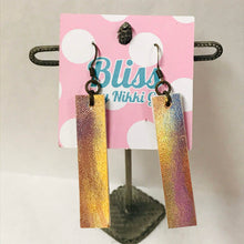 Load image into Gallery viewer, Leather Strip Earrings
