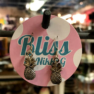 Pineapple Charm Earrings