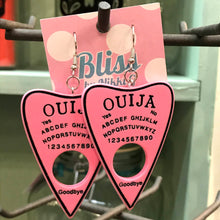 Load image into Gallery viewer, Ouija Planchette Acrylic Statement Earrings- More Styles Available!
