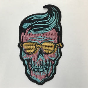 Cool Guy Shades Skull Patch