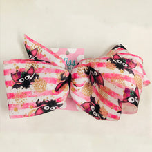 Load image into Gallery viewer, Glam Bats Xtra Large Hand Made Hair Bow
