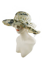 Load image into Gallery viewer, Dreamy Floral Wide Brim Sun Hat- More Colors
