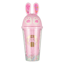 Load image into Gallery viewer, Pink Sprinkle Rabbit Tumbler
