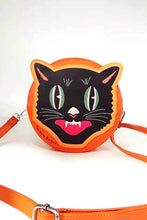 Load image into Gallery viewer, Classic Halloween Cat Crossbody Purse
