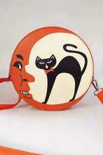 Load image into Gallery viewer, The Cat in the Moon Crossbody Purse
