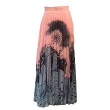 Load image into Gallery viewer, Pink Cityscape Skirt- Size Small
