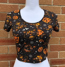 Load image into Gallery viewer, Classic Halloween Crop Top
