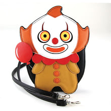 Load image into Gallery viewer, Cute Scary Clown Crossbody Purse
