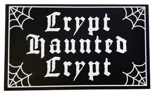 Crypt Haunted Crypt Doormat