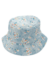 Daisy Denim Bucket Hat