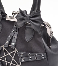 Load image into Gallery viewer, Pentagram Harness Kisslock Bow Purse
