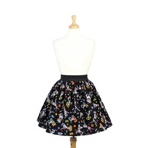 Day of the Dead Puppies Skirt