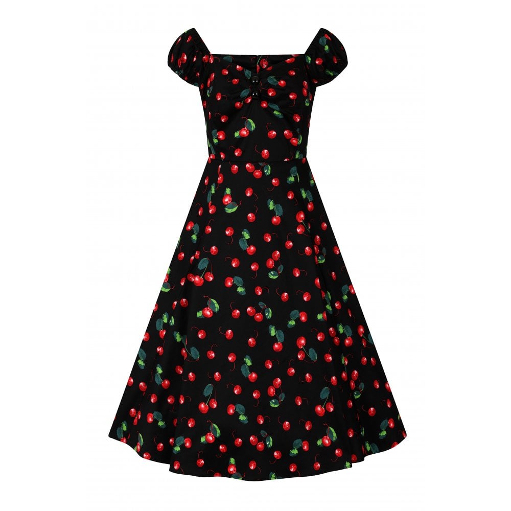 Dolores Cherry Doll Dress- Low Inventory! Pink House Boutique Dolores Cherry Doll Dress- Low Inventory! Pink House Boutique