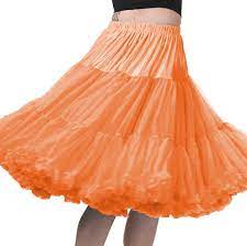 Lifestyle Orange Petticoat