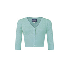 Load image into Gallery viewer, Mint Heart Evie Cardigan
