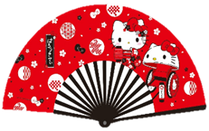 Hello Kitty Hand Fan- Japan Exclusive