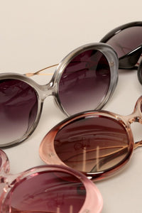 Modern Round Frame Sunglasses- More Colors Available!