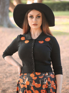 Halette Pumpkins Cardigan