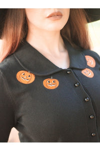 Halette Pumpkins Cardigan