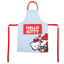 Load image into Gallery viewer, Hello Kitty Blue Polka Dot Apron
