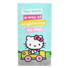Load image into Gallery viewer, &quot;You Have A Way Of Brightening My Day!&quot; Hello Kitty Tea Towel
