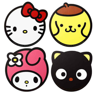Sanrio Character Coasters Set of 4
