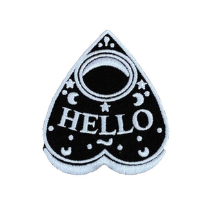 "Hello" Ouija Planchette Patch